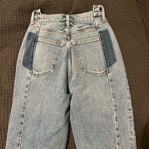 Abercrombie 90s straight ultra high rise